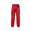 Kalhoty CXS LUXY ELENA, dámské, červeno-černé