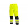 Kalhoty CXS CARDIFF, výstražné, zateplené, pánské, žluté