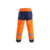 Kalhoty CXS CARDIFF, výstražné, zateplené, pánské, oranžové