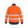 Blůza CXS HALIFAX, výstražná se síťovinou, pánská, oranžovo-modrá