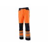 Kalhoty CXS HALIFAX, výstražné se síťovinou, pánské, oranžovo-modré