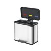 Hailo Öko Trio Plus L – otevřený koš na tříděný odpad 3 × 9 l