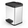 Odpadkový koš Hailo na tříděný odpad 2 × 9 litrů - nerezový
