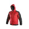 Bunda CXS IRVINE, zimní, pánská, červeno-černá (Velikost 4XL)