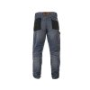50460 6 kalhoty jeans nimes panske modre