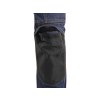Kalhoty jeans NIMES I, pánské, modro-černé