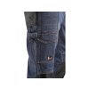Kalhoty jeans NIMES I, pánské, modro-černé