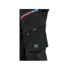 Kalhoty CXS LEONIS, pánské, černé s modro/červenými doplňky (Velikost 46)
