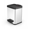 Odpadkový koš Hailo nášlapný 17 litrů, nerez