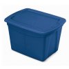 Plastový box TOTE s víkem, 68 l, modrý
