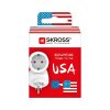 52866 5 skross cestovni adapter usa pro pouziti ve spojenych statech typ b