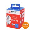 SKROSS cestovní adaptér Europe pro cizince v ČR, 50-pack, typ E/F