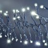 Solight LED venkovní vánoční řetěz s dálkový ovládáním - Cluster, 576 LED, 8 funkcí, časovač, IP44, studená bílá