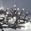 Solight LED venkovní vánoční řetěz s dálkový ovládáním - Cluster, 576 LED, 8 funkcí, časovač, IP44, studená bílá