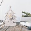 Solight LED kovový vánoční stromek, 2x AA