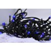 Solight LED vánoční řetěz, 3m, 20xLED, 3x AA, modré světlo, zelený kabel
