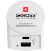SKROSS USB A+C nabíjecí adaptér EU, 27W, typ C