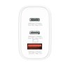 SKROSS USB A+C nabíjecí adaptér Power charger 65W GaN EU, Power Delivery, typ C