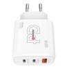 SKROSS USB A+C nabíjecí adaptér Power charger 65W GaN EU, Power Delivery, typ C