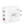 SKROSS USB A+C nabíjecí adaptér Power charger 65W GaN US, Power Delivery, typ A