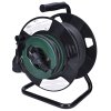 53775 2 solight prodluzovaci privod na bubnu 1 zasuvka venkovni 25m gumovy kabel 3x 1 5mm2 ip44