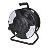 53787 2 solight prodluzovaci privod na bubnu 4 zasuvky venkovni 50m gumovy kabel 3x 1 5mm2 ip44