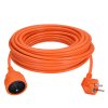 54087 1 solight prodluzovaci privod spojka 1 zasuvka 20m 3 x 1mm2 oranzova
