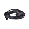 54117 1 solight prodluzovaci privod spojka 1 zasuvka 5m 3 x 1 5mm2 gumova cerna