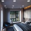 Solight LED mini panel CCT, podhledový, 6W, 450lm, 3000K, 4000K, 6000K, čtvercový
