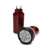 54642 3 solight led nabijeci svitilna 9 x led cervenocerna plug in