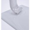 Solight LED stolní lampička stmívatelná, 12W, volba teploty světla, USB, bílý lesk