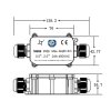 55158 3 solight vodeodolna propojovaci krabicka ip68 4 11mm max 2 5mm2