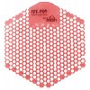 Pisoárové aromatické sítko Wave 3D - kiwi grapefruit, červená