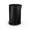 Nášlapný kosmetický koš Hailo Pure.M, 12 litrů, černý lak