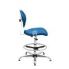 Zvýšená laboratorní židle PRO Special, modrá