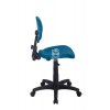 Nízká laboratorní židle PRO Standard, modrá, permanentní kontakt