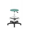 Zvýšená laboratorní stolička POL Special CH, zelená