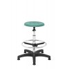 Zvýšená laboratorní stolička POL Special CH, zelená