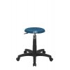 Nízká laboratorní stolička POL Standard, modrá