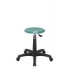 Nízká laboratorní stolička POL Standard, zelená