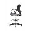 Zvýšená laboratorní židle TECH Special, s područkami, permanentní kontakt