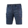 Kraťasy jeans CXS MURET, pánské, modro-černé (Velikost 46)
