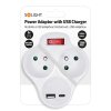 59250 3 solight rozbocka s usb a c nabijeckou 2 x 10a bila vypinac