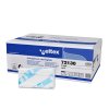 Papírové ručníky skládané CELTEX LUX 3200ks, bílá, 2vrstvy