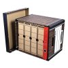 Archivační kontejner Fellowes Bankers Box Woodgrain hnědá (2ks)