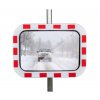 Dopravní zrcadlo nemrznoucí Dancop TMB INOX, 400 x 600 mm, TUV