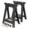 Plastové pracovní kozy QBRICK SYSTEM Sawhorse - plus konektory  - bal. 2 ks