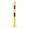 Bariérový sloupek s oky Dancop, průměr 60 mm, žlutá-černá
