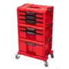 Dílenský pojízdný ponk QBRICK SYSTEM PRO Drawer Workshop Set 6 2.0 Red Ultra HD