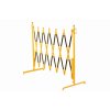 70 30 CRASH STOP Scherengitter gelb schwarz 3 6m mit Standfu 70 30 2 655c909394160